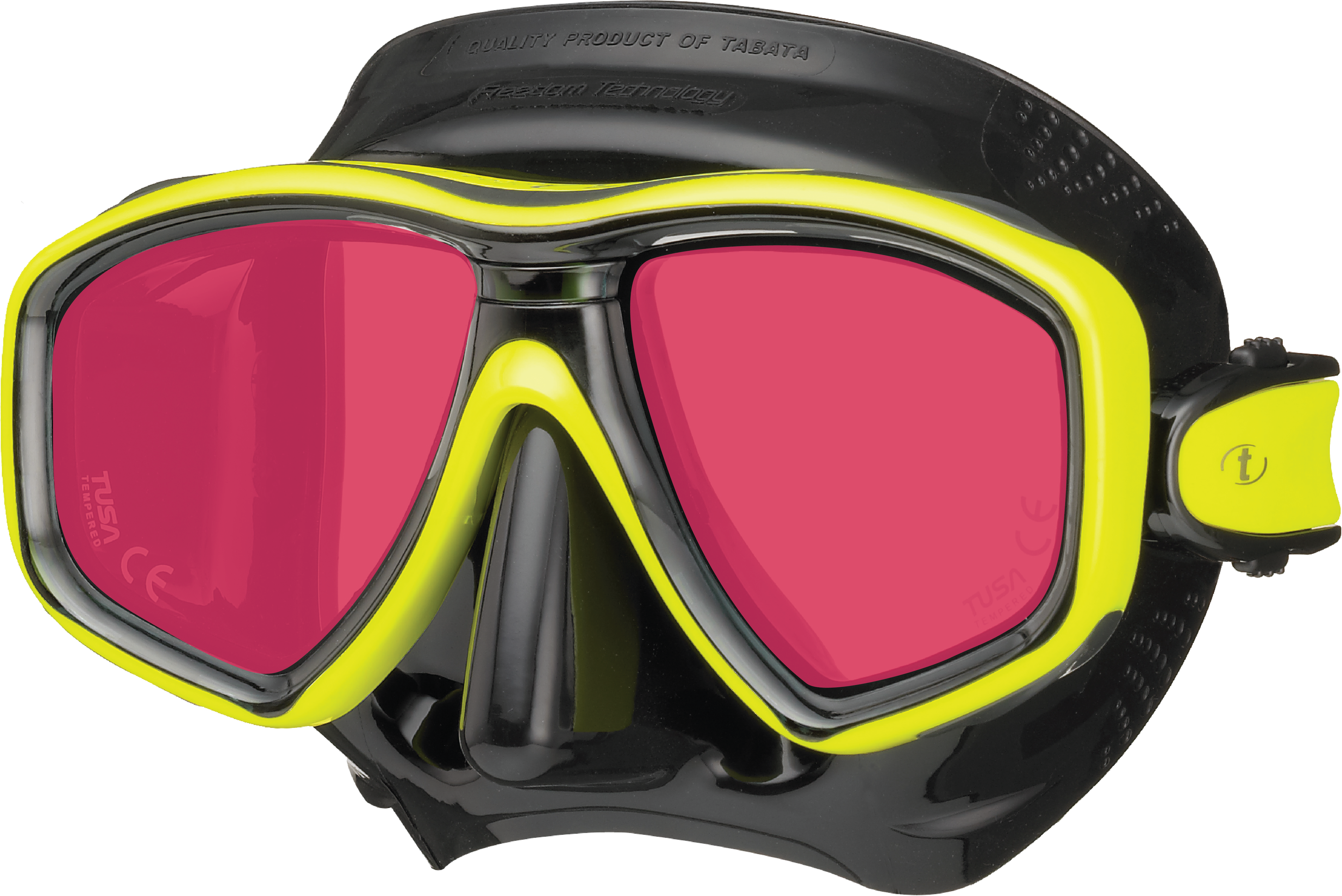 Black Tusa Freedom Ceos - Flash Yellow