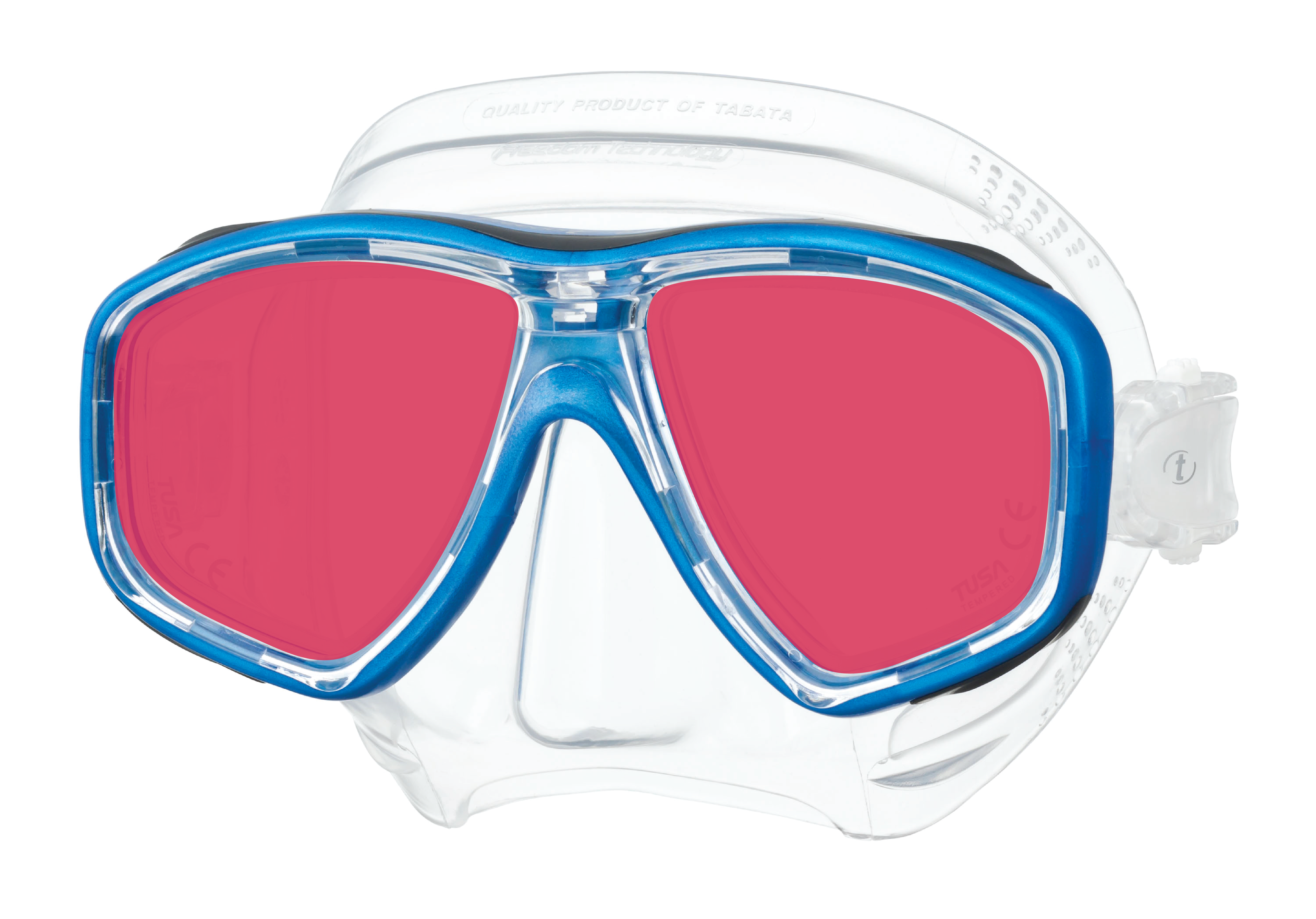 Clear Tusa Freedom Ceos - Fishtail Blue