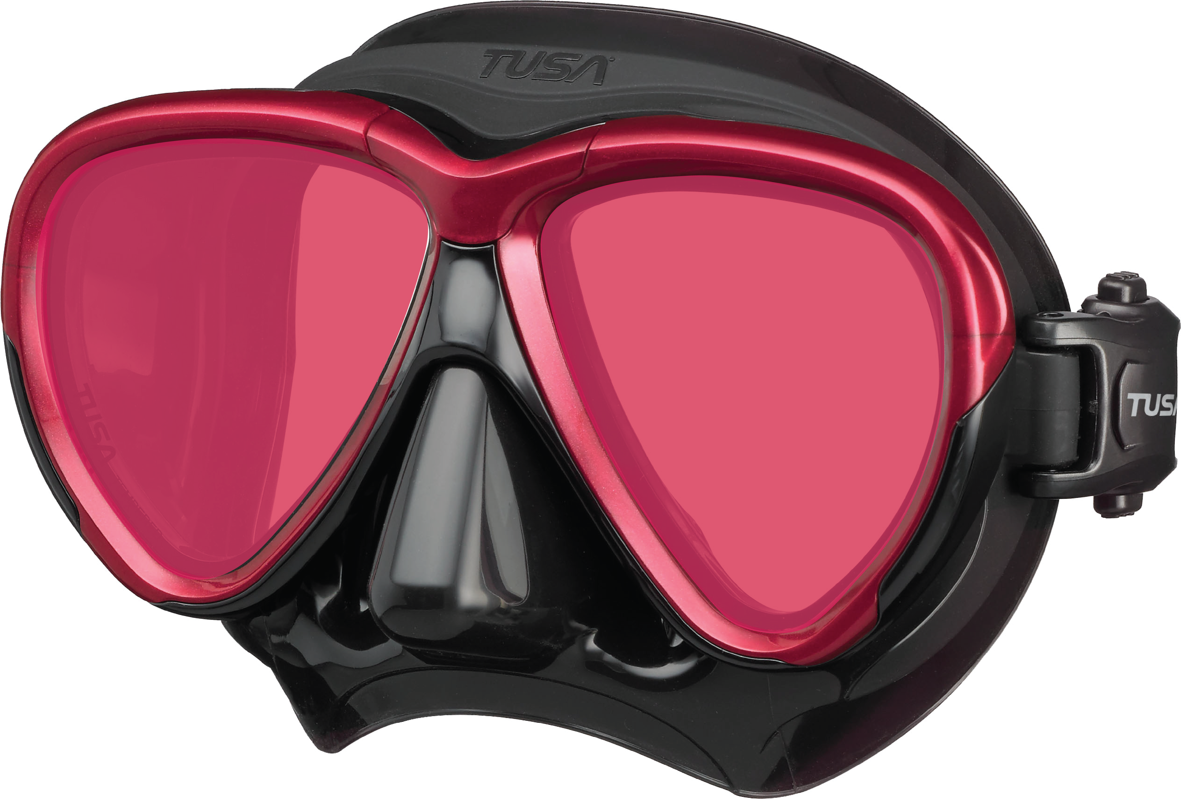 Black Tusa Intega - Metallic Dark Red