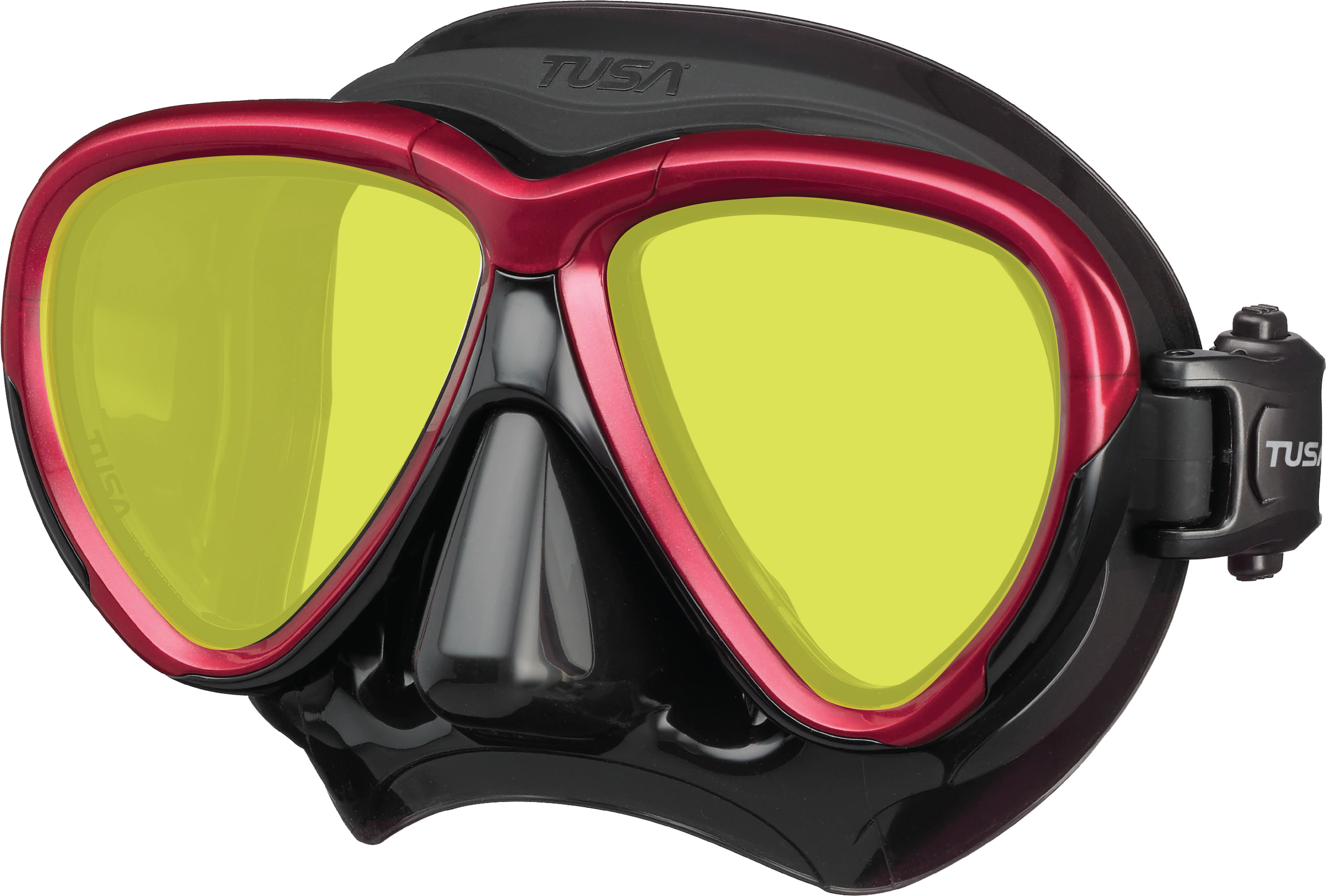 Black Tusa Intega - Metallic Dark Red
