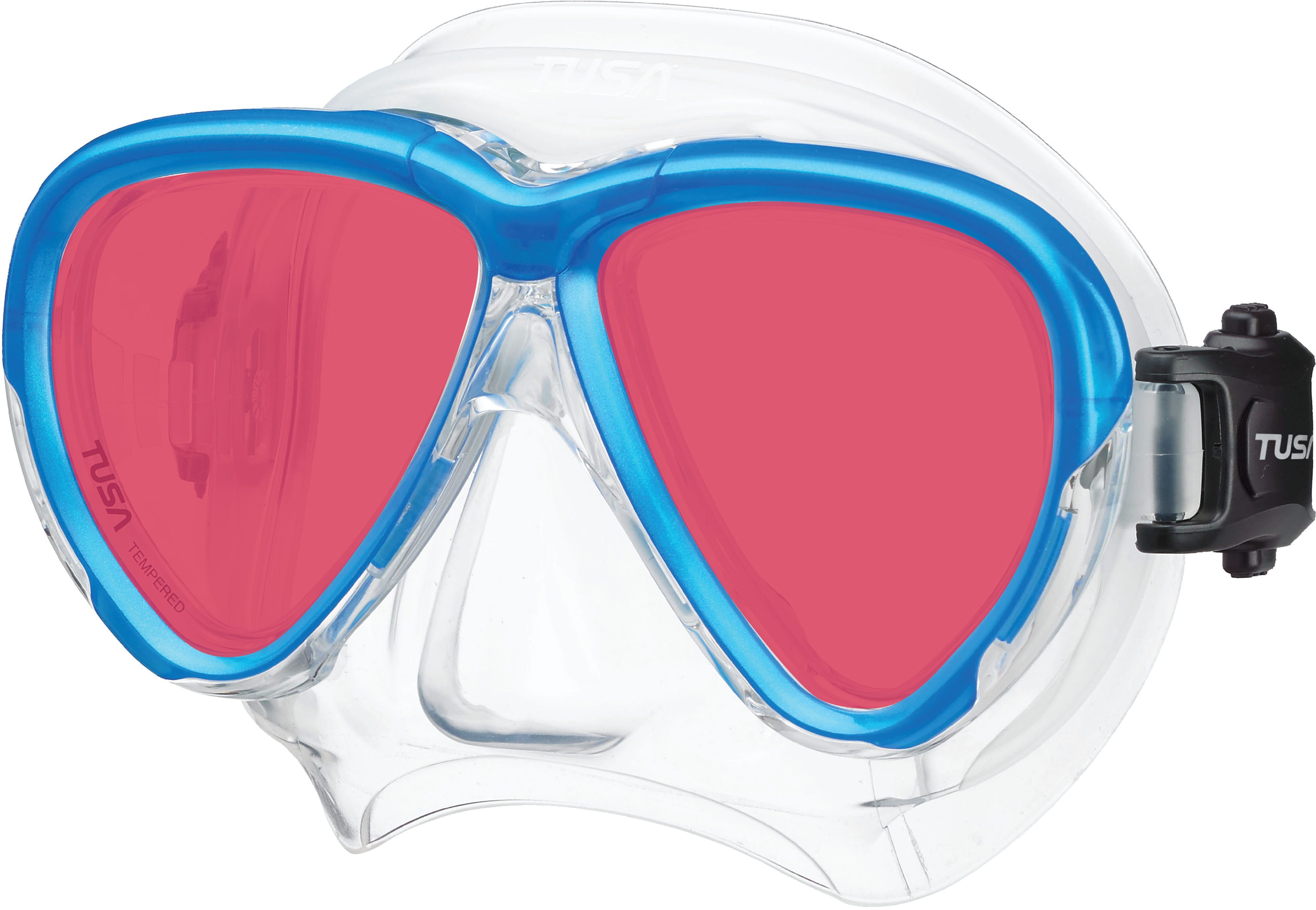 Clear Tusa Intega - Fishtail Blue