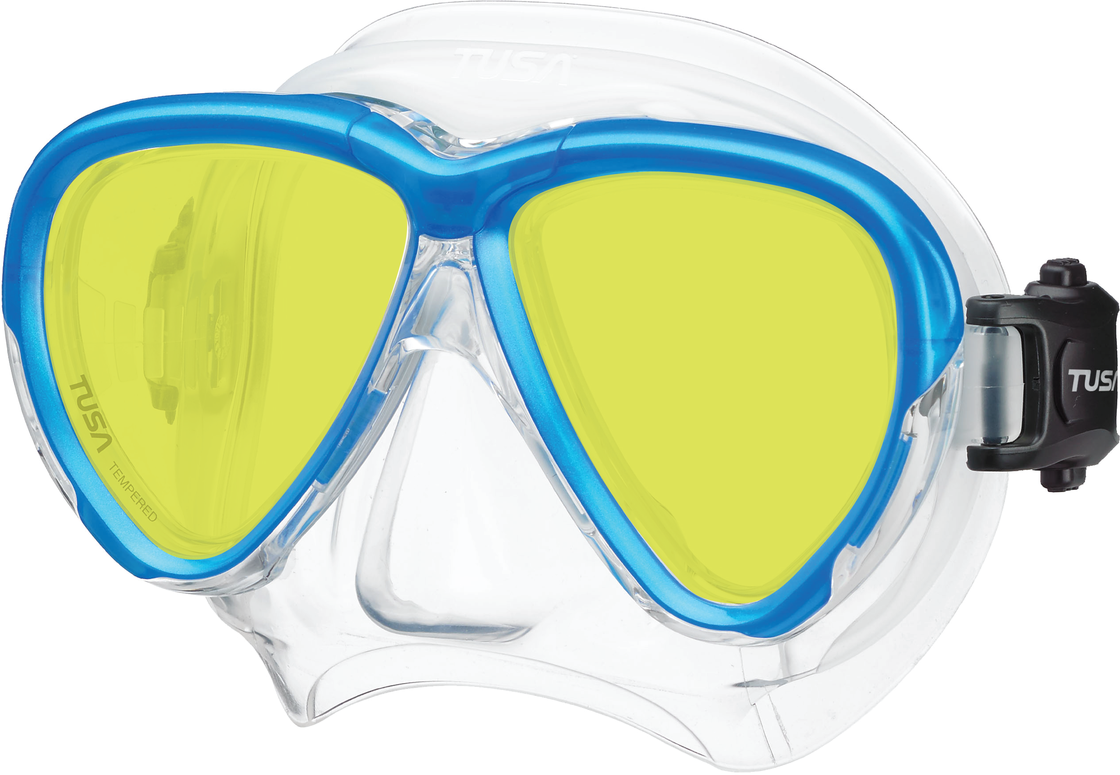 Clear Tusa Intega - Fishtail Blue