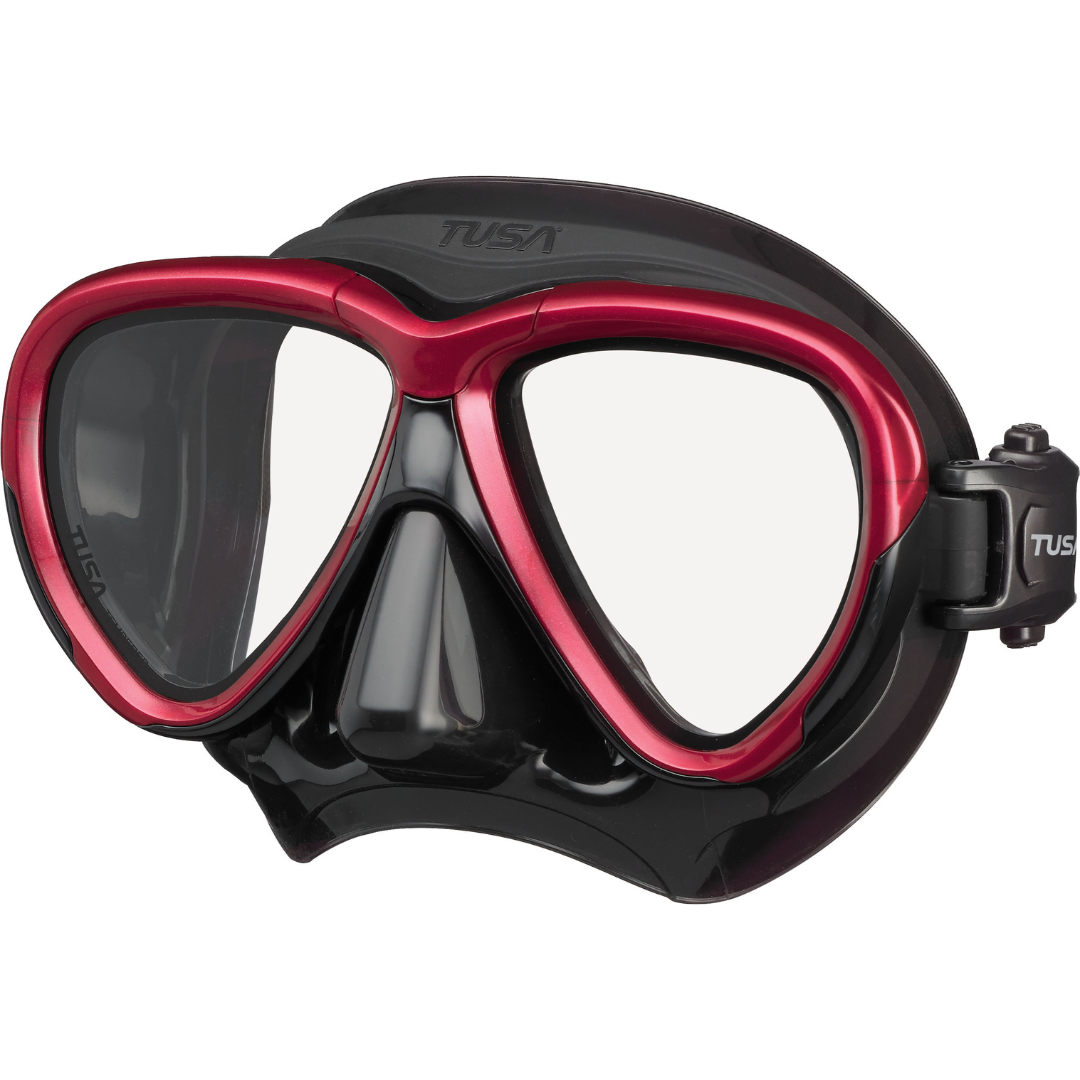 Black Tusa Intega - Metallic Dark Red
