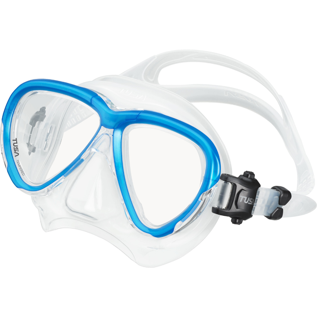 Clear Tusa Intega - Fishtail Blue