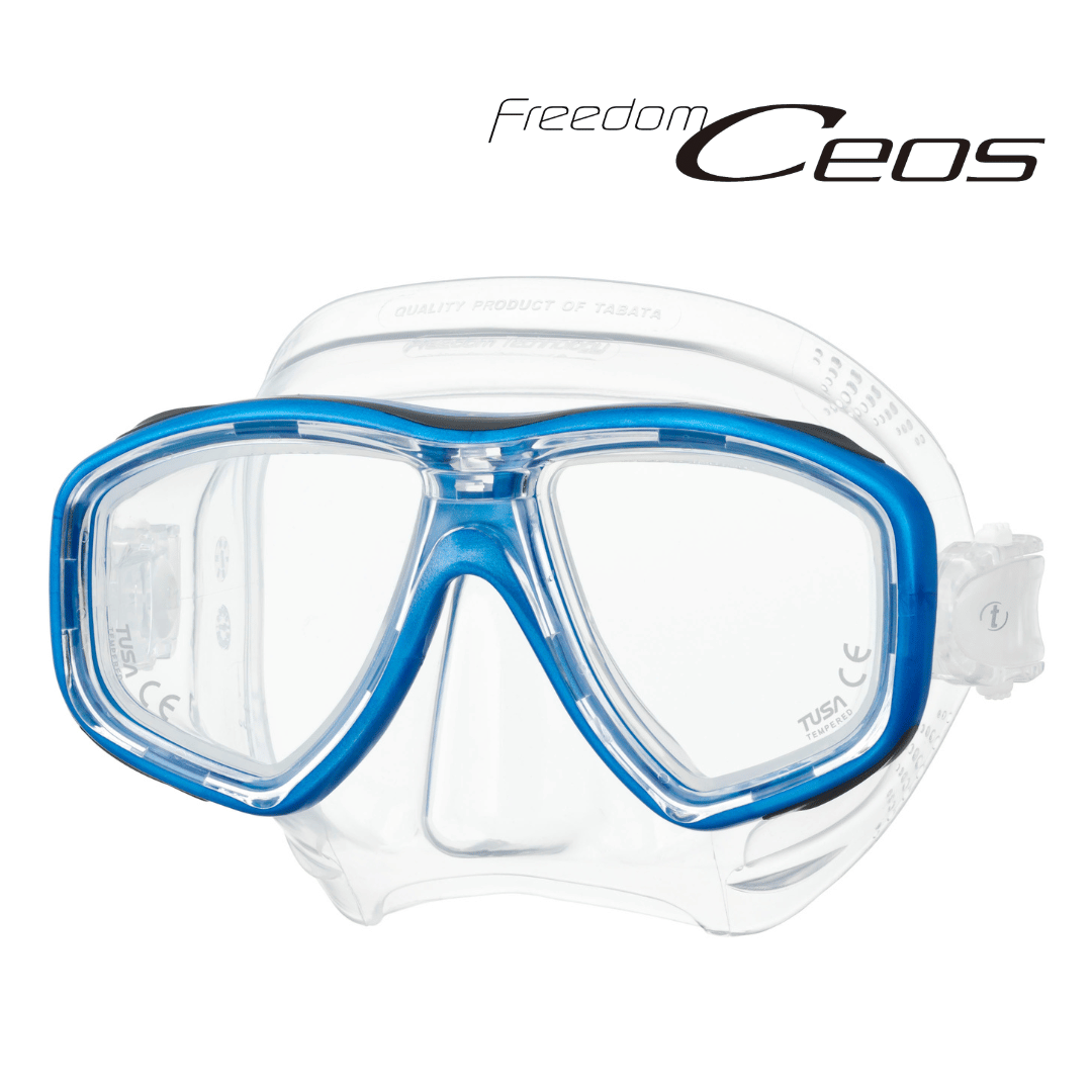 Clear Tusa Freedom Ceos - Fishtail Blue