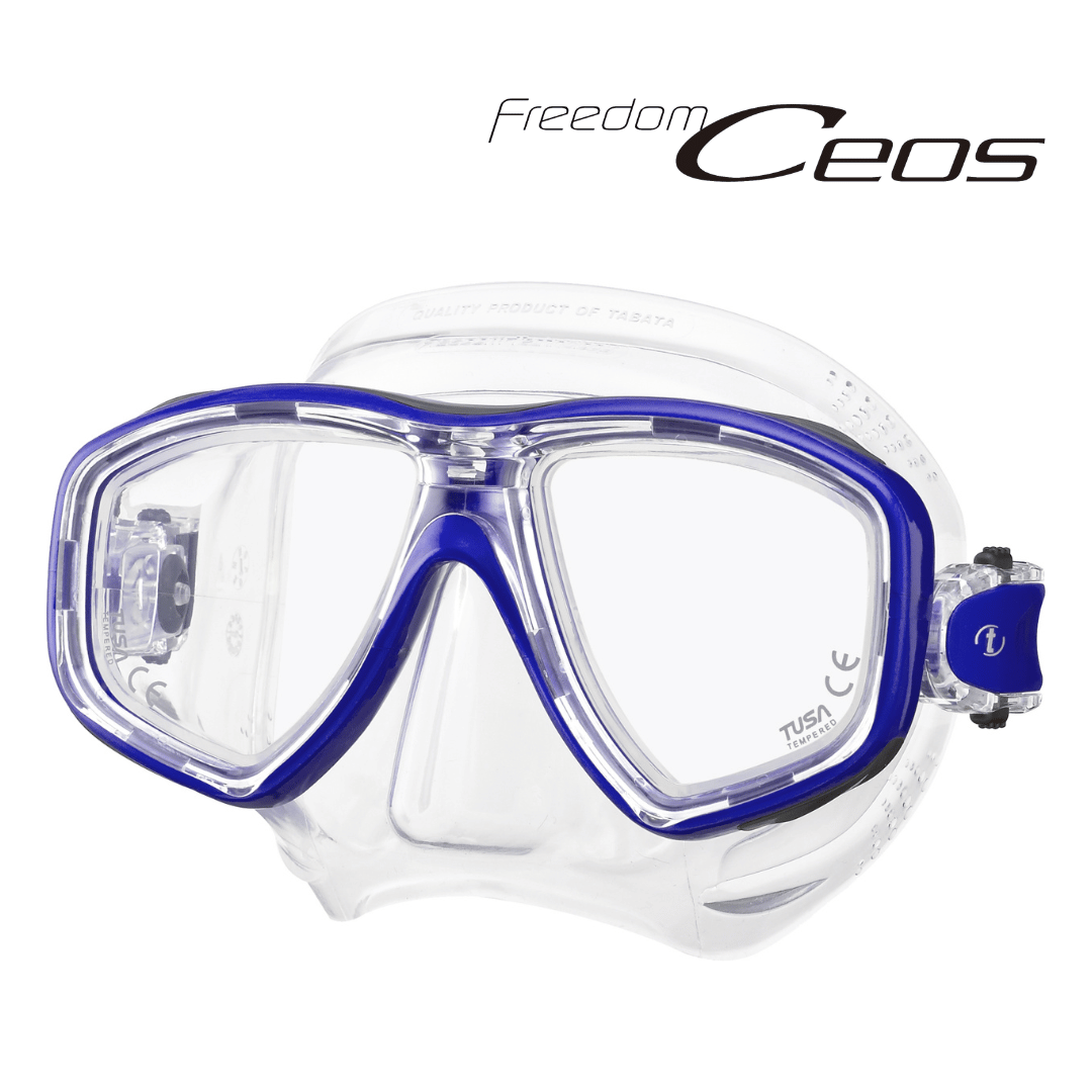 Clear Tusa Freedom Ceos - Cobalt Blue